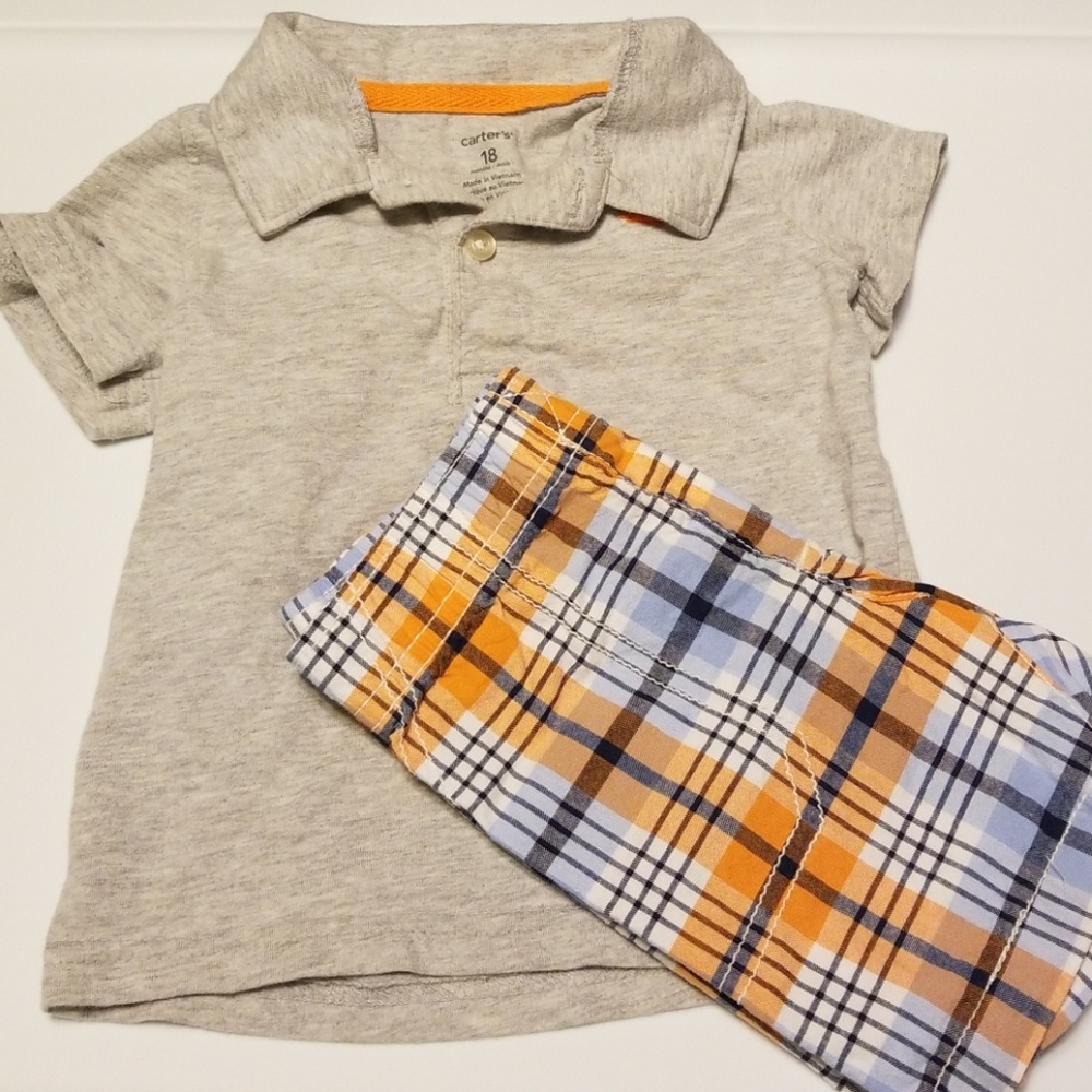 Carter's shirt and shorts set